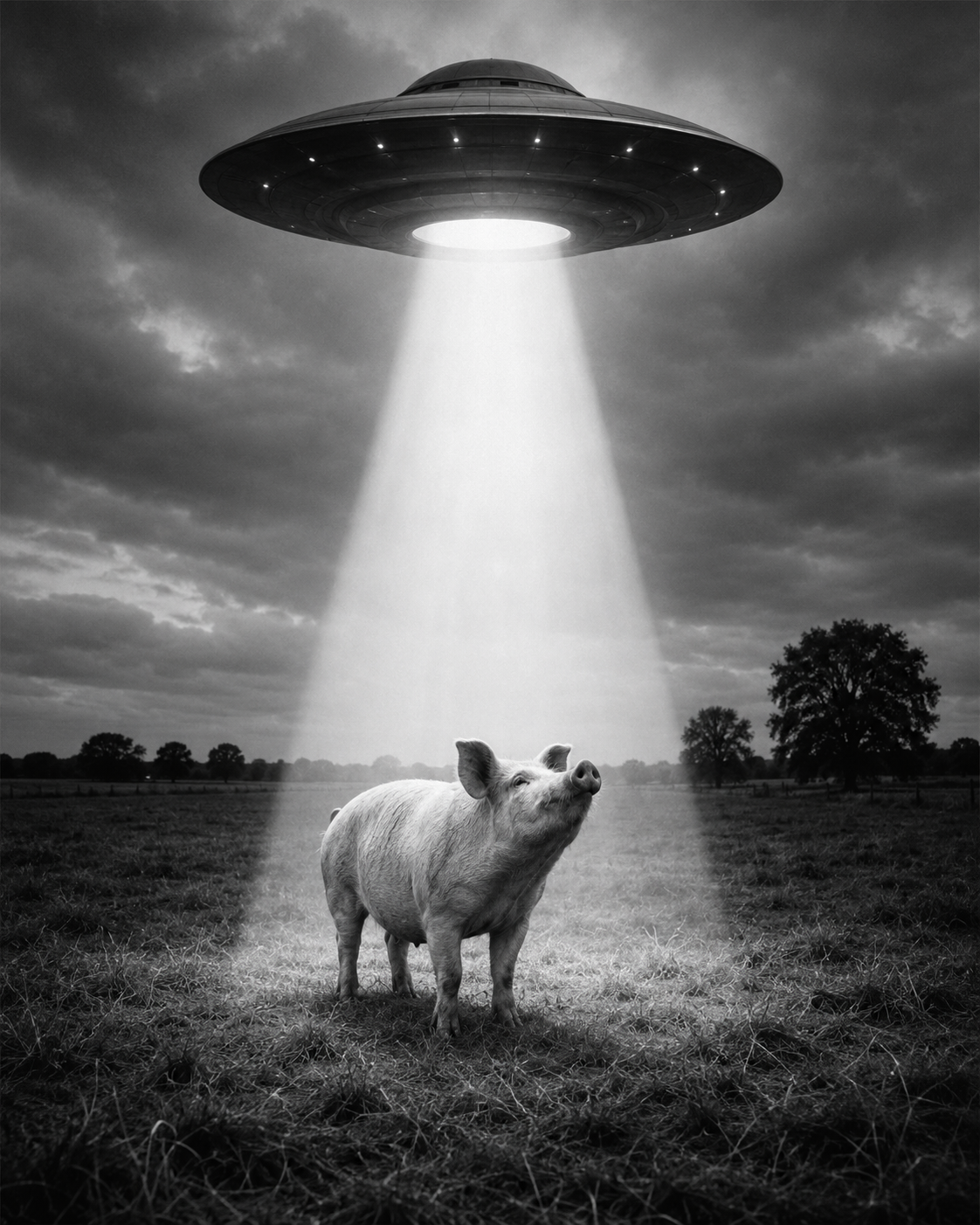 UFO, UAP PIG Short Sleeve T-Shirt